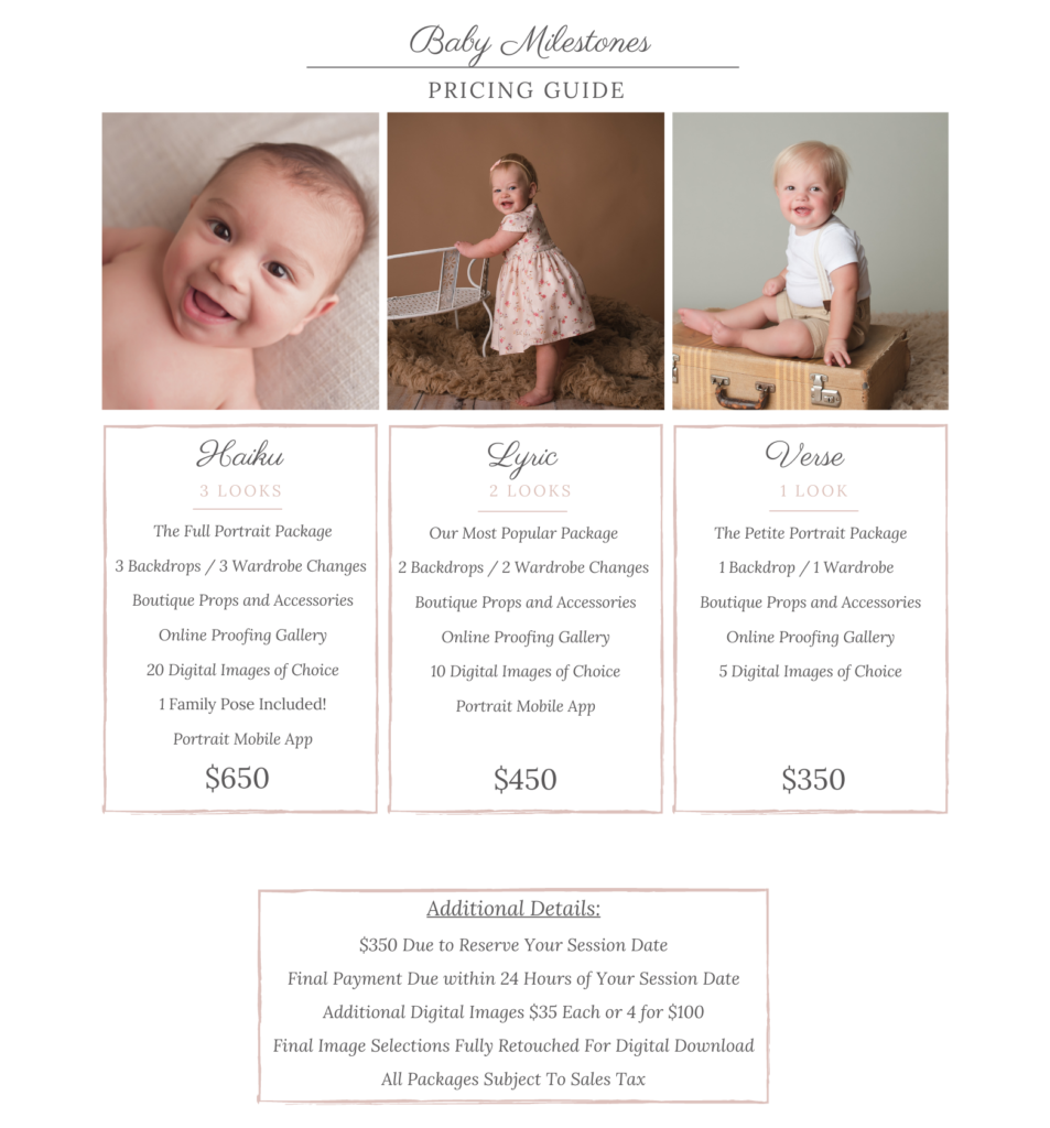 Castle Rock Baby Milestone Photographer | Baby Photography